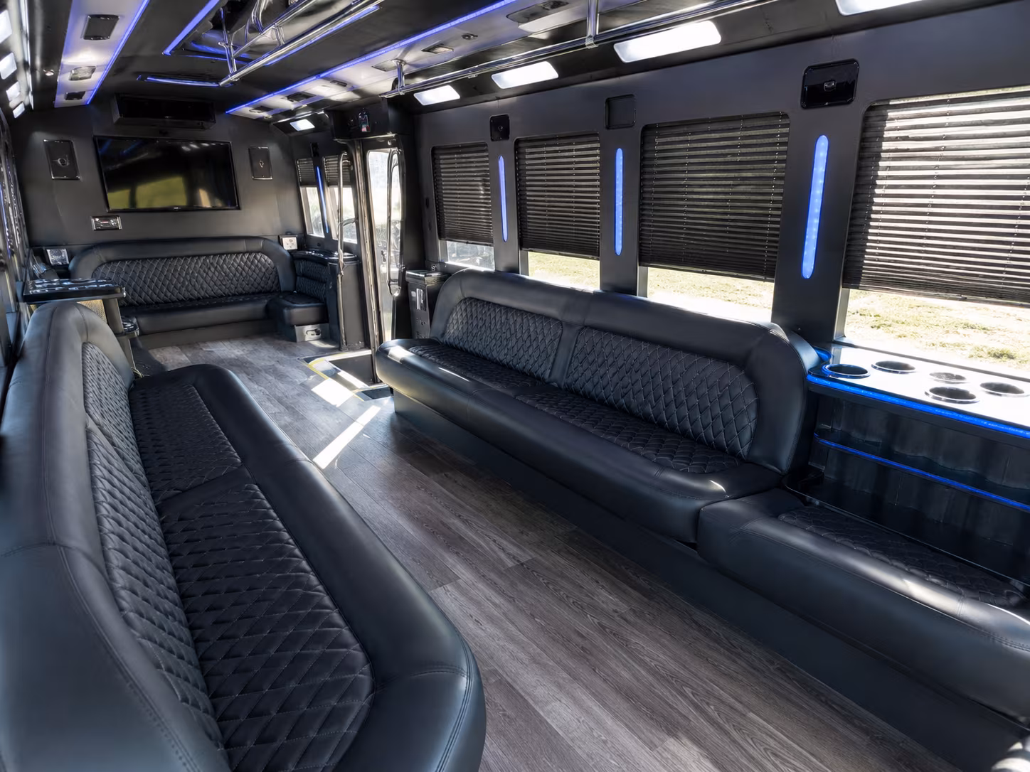 night on town party bus rental