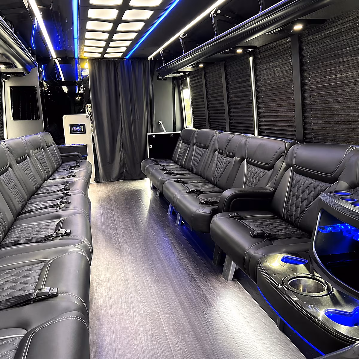 topeka party bus rentals inside